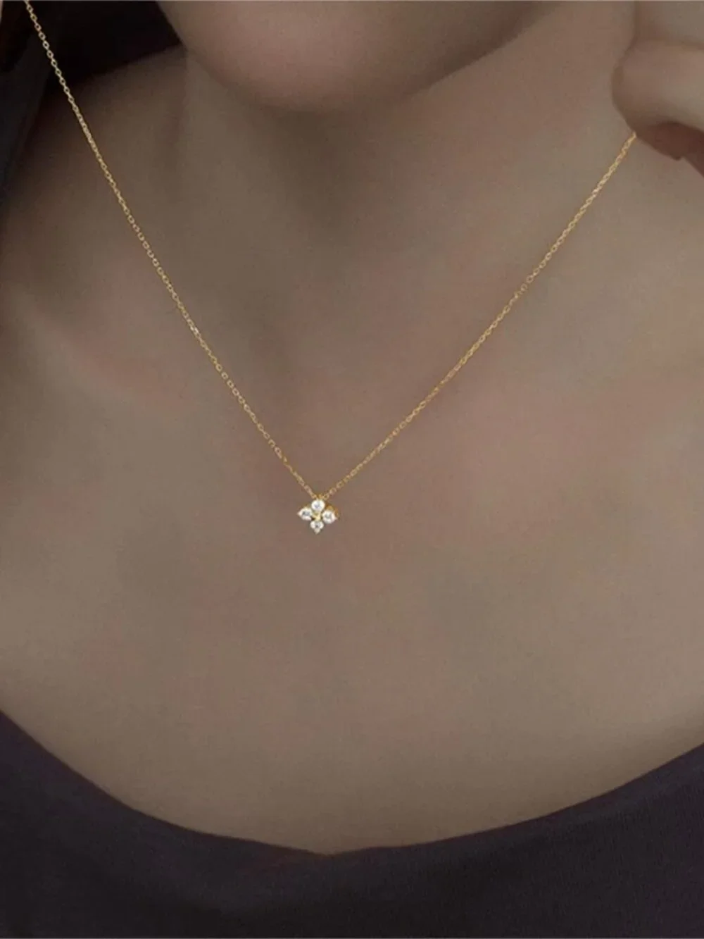 Anthropologie delicate gold
